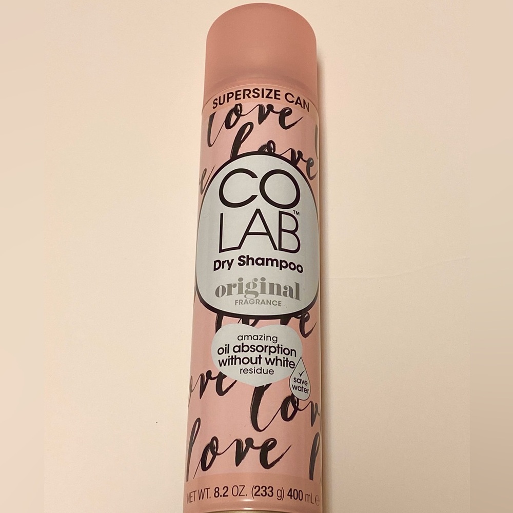 COLAB Dry Shampoo Original Fragrance  SUPERSIZE CAN 8.2 Oz  Oil Absorption